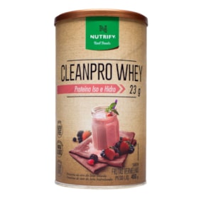 Proteína Cleanpro Whey Frutas Vermelhas 450G Nutrify