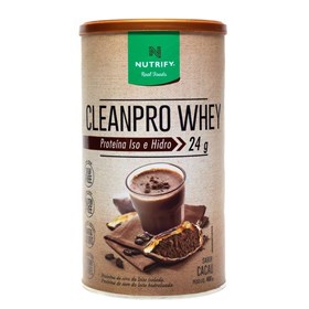 Proteína CleanPro Whey sabor Cacau 450g Nutrify
