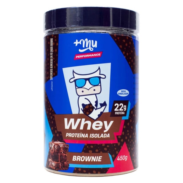 Proteína Sabor Brownie Pote 450g +Mu PERFORMANCE