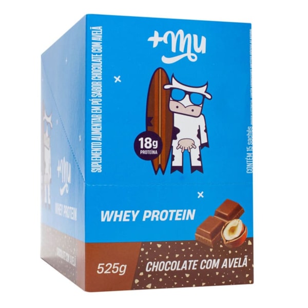 Proteína Sabor Chocolate Com Avelã Display 15X35g +Mu