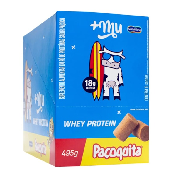 Proteína Sabor Paçoquita Display 15X33g +Mu