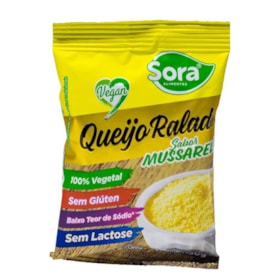 Queijo ralado Vegetal Tipo Mussarela 50g SORA