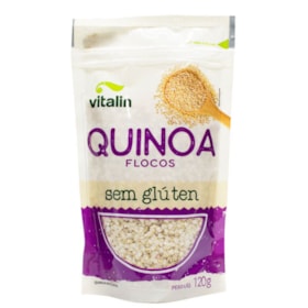 Quinoa em Flocos Integral 120g - Vitalin