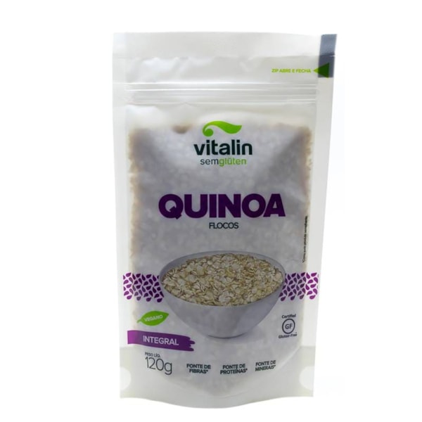 Quinoa Em Grãos Integral 200g Vitalin