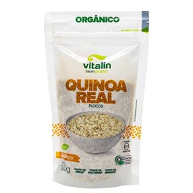 Quinoa Real Em Flocos Orgânica 120g Vitalin