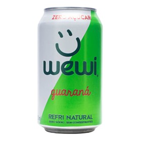 Refrigerante Guaraná Zero Açúcar 350ml – Wewi