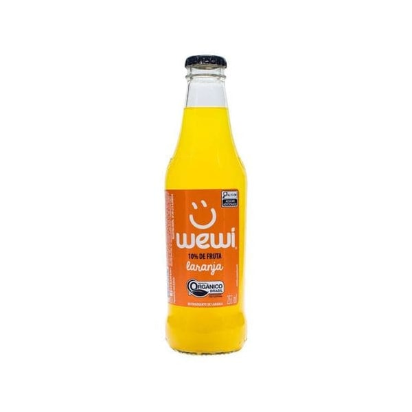 Refrigerante Orgânico Laranja 255ml - Wewi