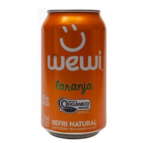 Refrigerante Orgânico Laranja  350ml - Wewi