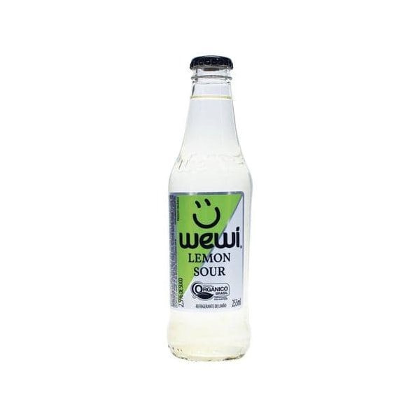 Refrigerante Orgânico Lemon Sour 255ml - Wewi