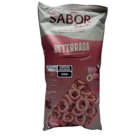 Rosca De Polvilho Sabor Beterraba 60g Sabor