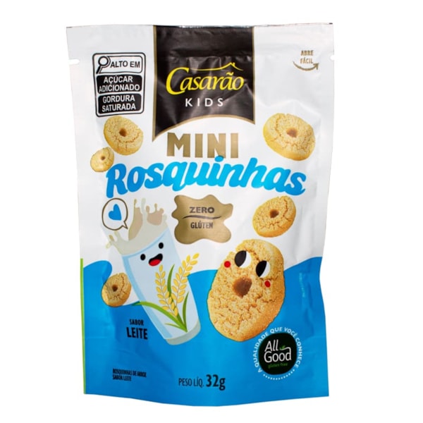 Rosquinha De Leite De Arroz 32g All Good Casarão