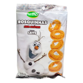 Rosquinha Sabor Leite S/ Glúten E S/ Lactose Disney 60g Vitao