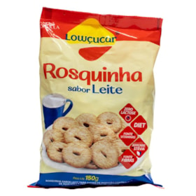 Rosquinhas Sabor Leite S/ Açucar S/ Lactose 150g Lowçucar