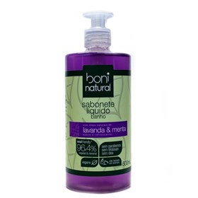 Shampoo Natural e Vegano Hidratação Suave Argan & Linhaça - Boni