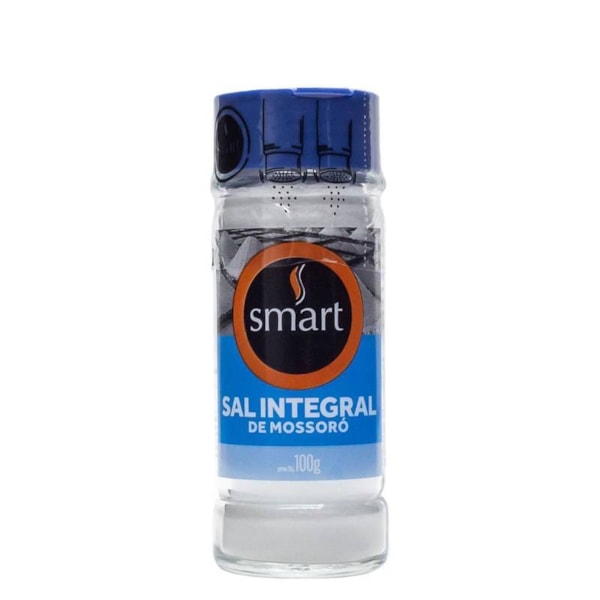 Sal Marinho Integral Fino Saleiro 100g Smart Ic141