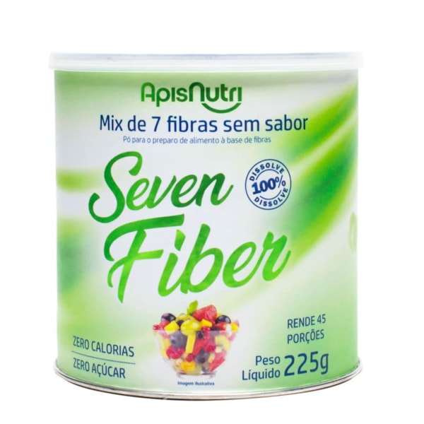 Seven Fiber Em Pó 225g Apisnutri