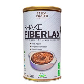 Shake Fiberlax Sabor Doce De Leite 450g Mix Nutri