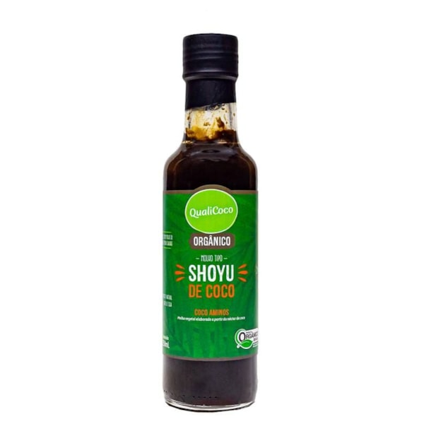 Shoyu De Coco Orgânico 250ml Qualicoco