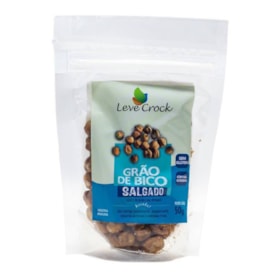 Snack de Grão de Bico Salgado 50g - Leve Crock