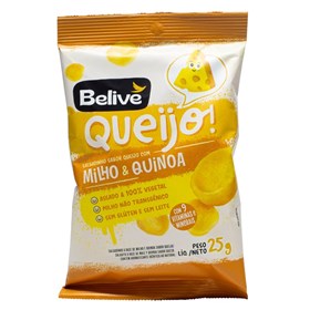 Snack De Milho & Quinoa Sabor Queijo 25g Belive