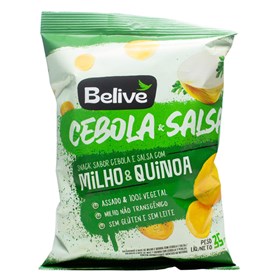 Snack De Milho Sabor Cebola E Salsa 35g Belive
