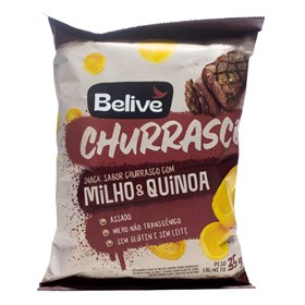 Snack De Milho Sabor Churrasco 35g Belive