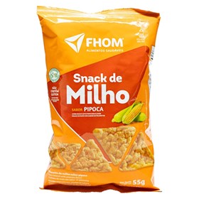 Snack De Milho Sabor Pipoca 55g Fhom
