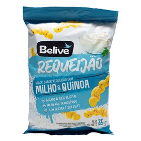 Snack De Milho Sabor Requeijão 35g Belive