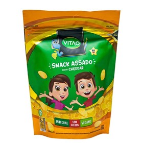 Snack Integral De Cheddar Kids 40g Vitao