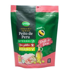 Snack Integral Peito de Peru Vegano 60g Vitao