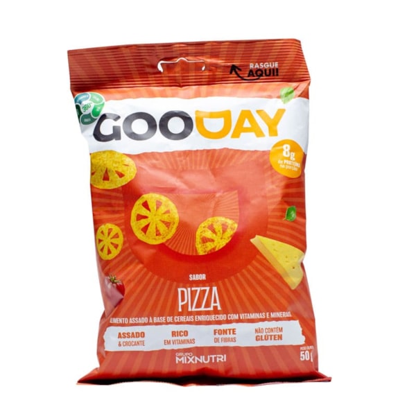 Snack Protein Sabor Pizza 50g Gooday