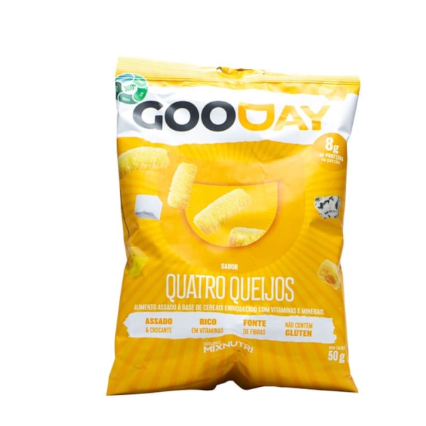 Snack Protein Sabor Quatro Queijos 50g Gooday