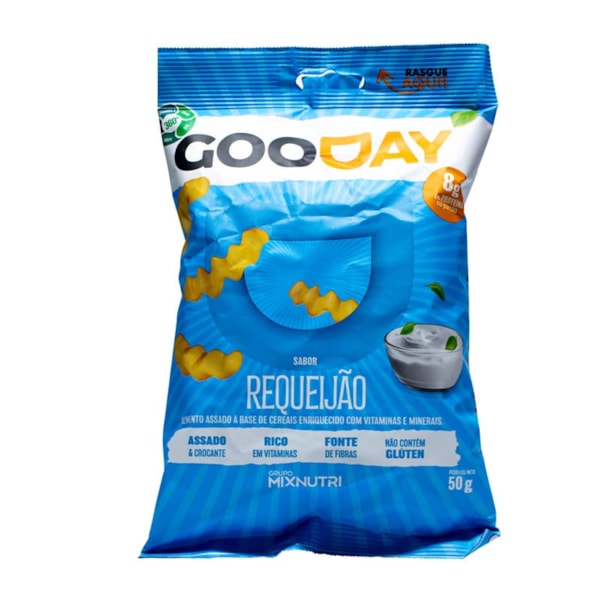 Snack Protein Sabor Requeijão 50g Gooday