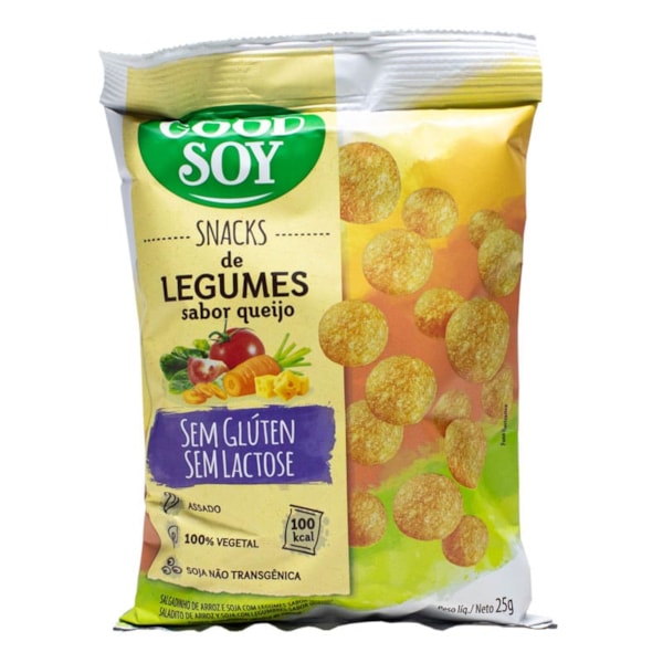 Snack Sabor Legumes Ao Queijo 25g Goodsoy