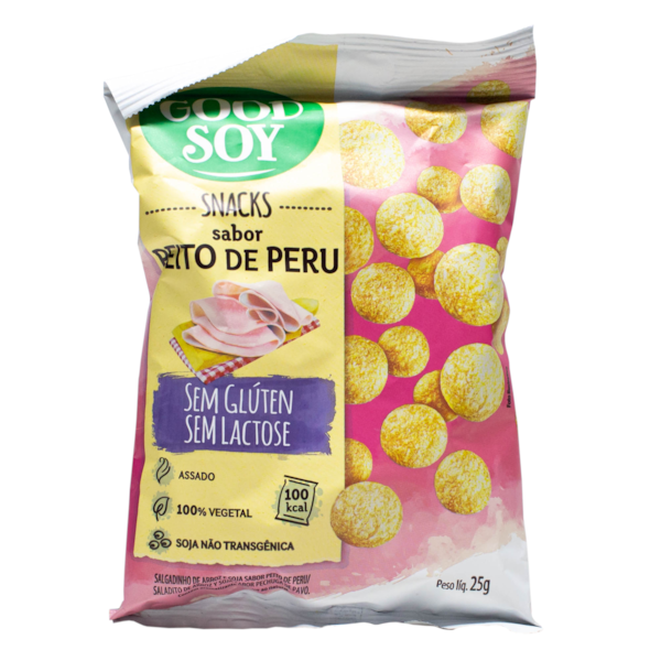 Snack Sabor Peito De Peru 25g Goodsoy