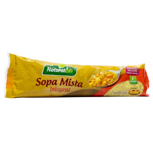 Sopa Mista Integral 200g Natural Life