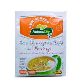 Sopa Termogênica Light de Frango, Cúrcuma, Pimenta Branca e Mostarda 20g - Natural Life