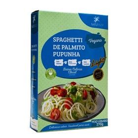 Spaghetti De Palmito Pupunha Vegano Light C/ Teor Reduzido De Sódio 270g Natupalm