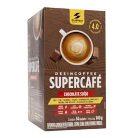 Stick Supercafé Sabor Chocolate Suíço Display 14X10g Desinchá