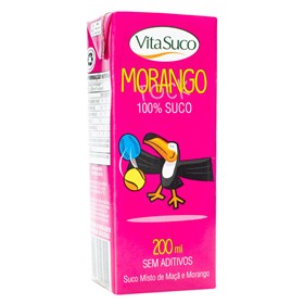 Suco De Morango 100% 200ml Vita Suco