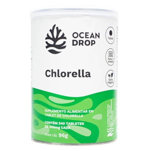 Super Chlorella Tablet 240 tablets 400mg Ocean Drop