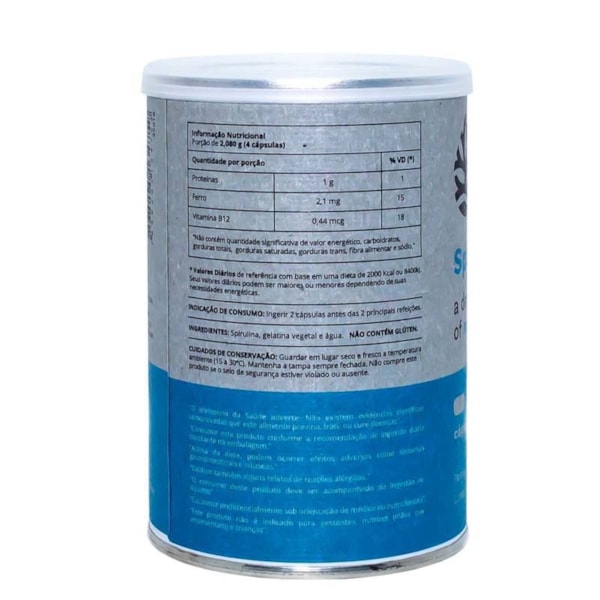 Super Spirulina 240caps 520mg Ocean Drop