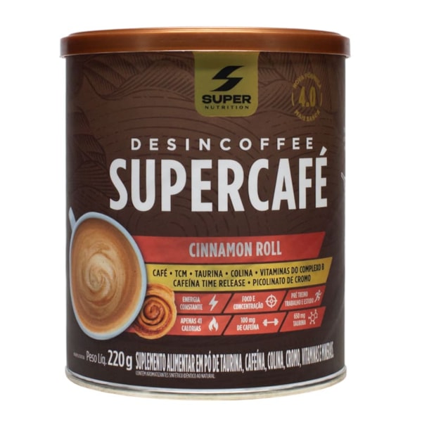 Supercafé Sabor Cinnamon Roll 220G Desinchá