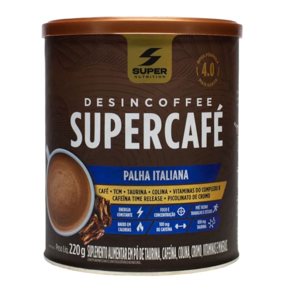 Supercafé Sabor Palha Italiana 220G Desinchá