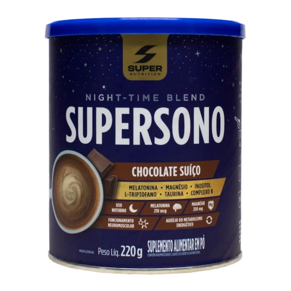 Supersono Sabor Chocolate Suíço 220G Desinchá