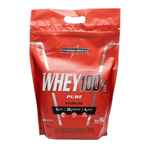 SuperWhey 100% sabor Baunilha Refil 907g - Integralmedica