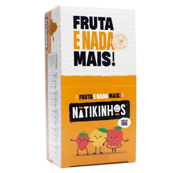 Tablete De Frutas Banana Zero Açúcar Display 12X20g Nátikos