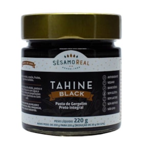 Tahine Black Integral 220g Sésamo Real