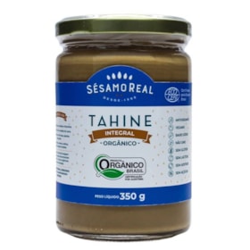 Tahine Integral Orgânico 350g Sésamo Real