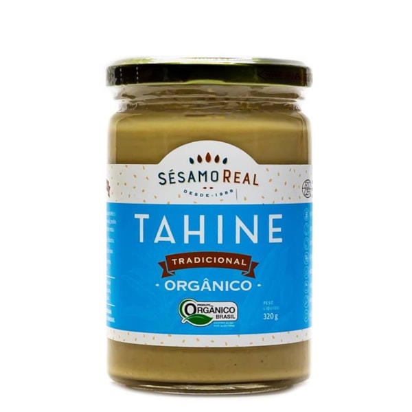 Tahine Tradicional Organico 320g Sésamo Real